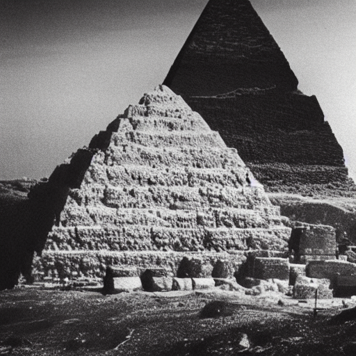 I will briefly describe this pyramid, for I swooned at its exceptional severity, such as Carthage never dreamt of.