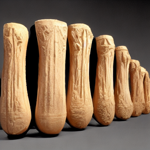 Around these were sixty fasciae carved from orichalcum smoother than rubies.